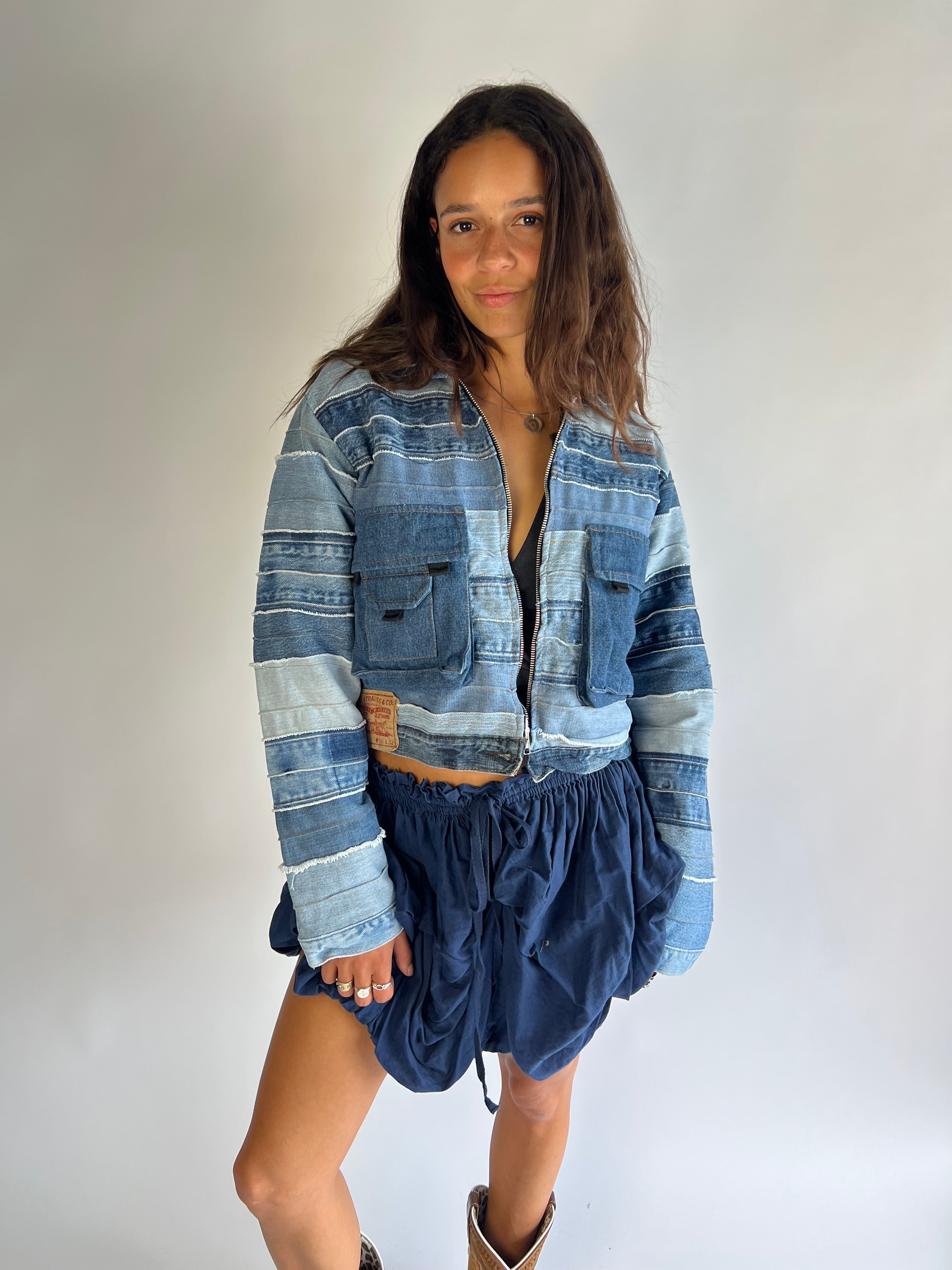Double denim jackets