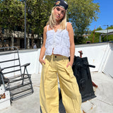 The Gaucho pants - Butter Yellow