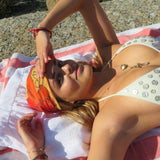 Silk Scarf - Tangier Glow