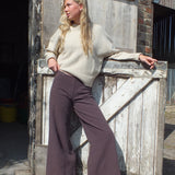 The Agnes Pants - Chocolate