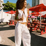 The Gaucho pants - White