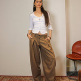 The Gaucho pants - Checkered Tweed