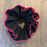 Black and pink Scrunchie