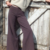 The Agnes Pants - Chocolate