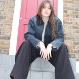 The Iris Jacket - Navy