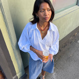 The Gaucho jorts - Storm Blue