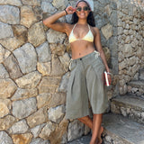 The Gaucho culottes - Olive
