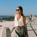 The Hazel top - White