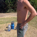 Siesta boxers LONG - Green