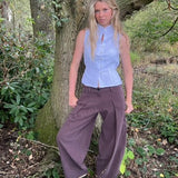 The Gaucho pants - Chocolate