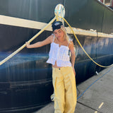 The Gaucho pants - Butter Yellow