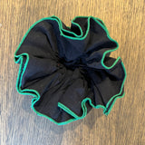 Blue & green trim Scrunchie