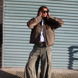 The Iris Jacket - Brown