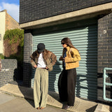 The Gaucho pants - Black Denim