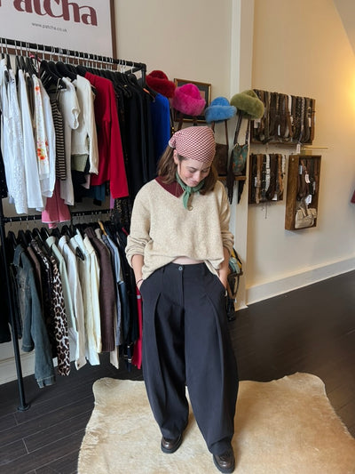 Customer wearing Patcha - Tagged by customer