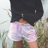 Siesta boxers - pink patchwork