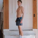 Braai Boxers - Dark Blue patchwork