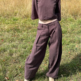 The Gaucho pants - Chocolate