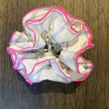 Pink trim Scrunchie