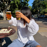 The Gaucho jorts - Storm Blue