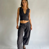 The Gaucho pants - Charcoal