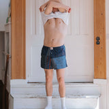 Braai Boxers - Dark Blue patchwork
