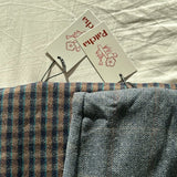 The Gaucho pants - Brown & Blue Checkered