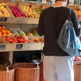 DOUBLE DENIM TOTE