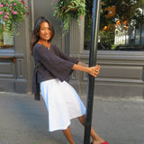 The Gaucho jorts - White