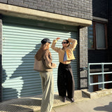 The Gaucho pants - Black Denim