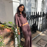 The Agnes Pants - Chocolate