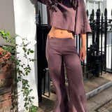 The Agnes Pants - Chocolate