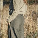 The Gaucho pants - Blue Tweed