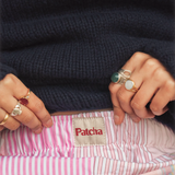 Siesta boxers - pink patchwork