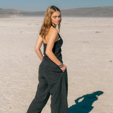 The Hazel top - Charcoal