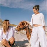 The Gaucho pants - White