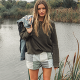 Siesta boxers - Green patchwork